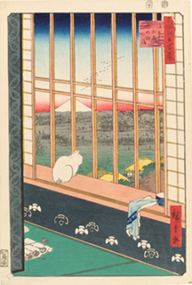 『名所江戸百景 浅草田甫酉の町詣』当館蔵